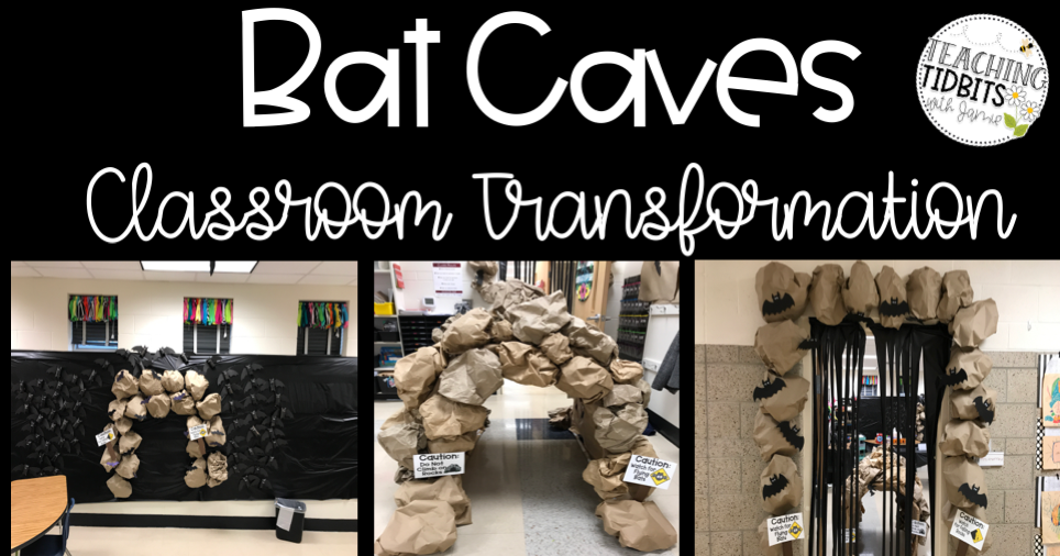 bat cave classroom transformation