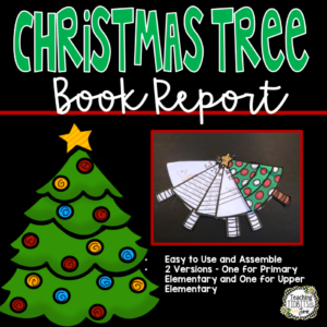 Christmas Activities Book Report Template