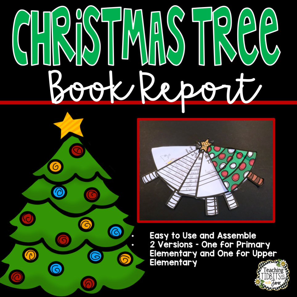 Christmas Book Report Template