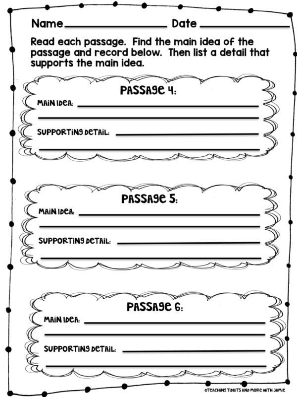 3rd Grade Reading Centers