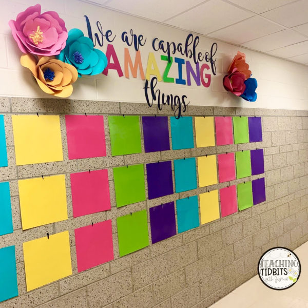 Brights with Blacks Classroom Decor and Inspiration