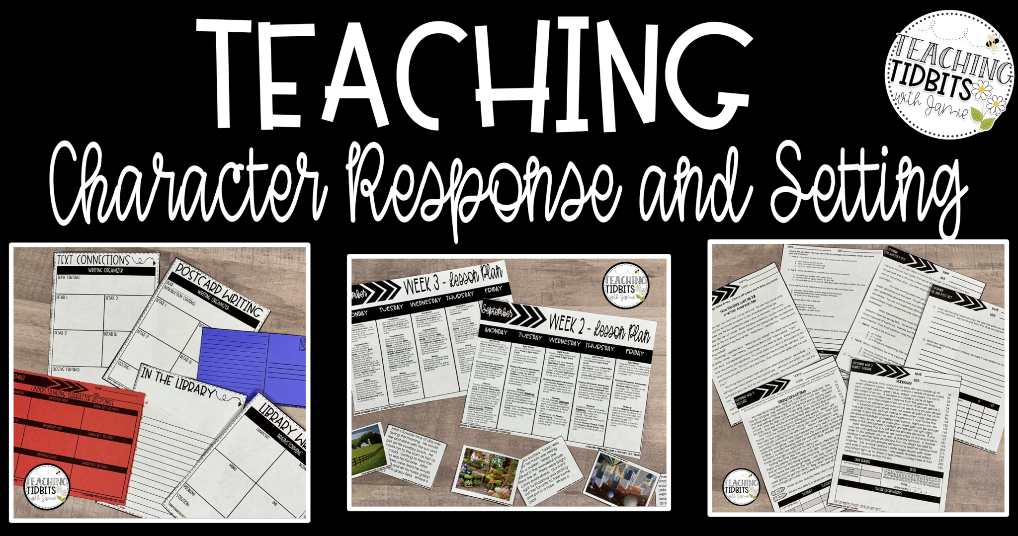 Character and Setting - Teaching Tidbits and More